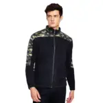 Men's Classic Black Slim-Fit Jacket