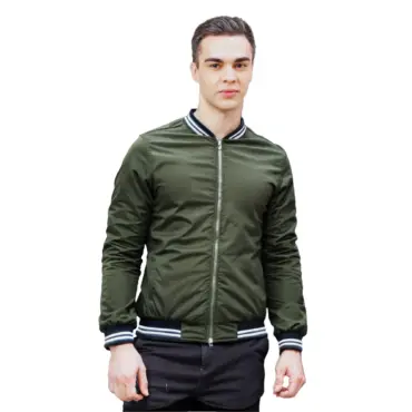 Men's Dark Olive Premium Jacket