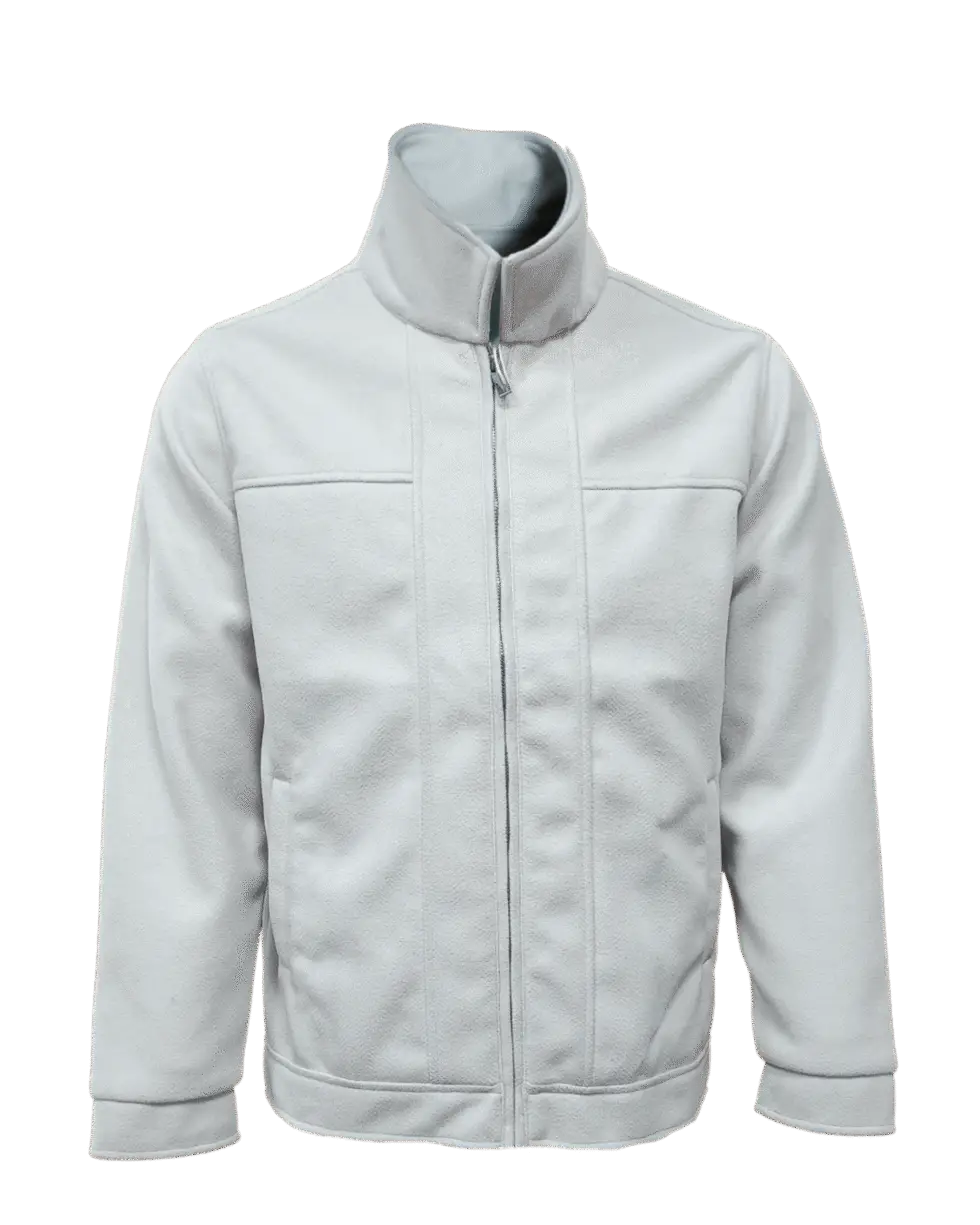Men’s Light Grey Fleece Jacket