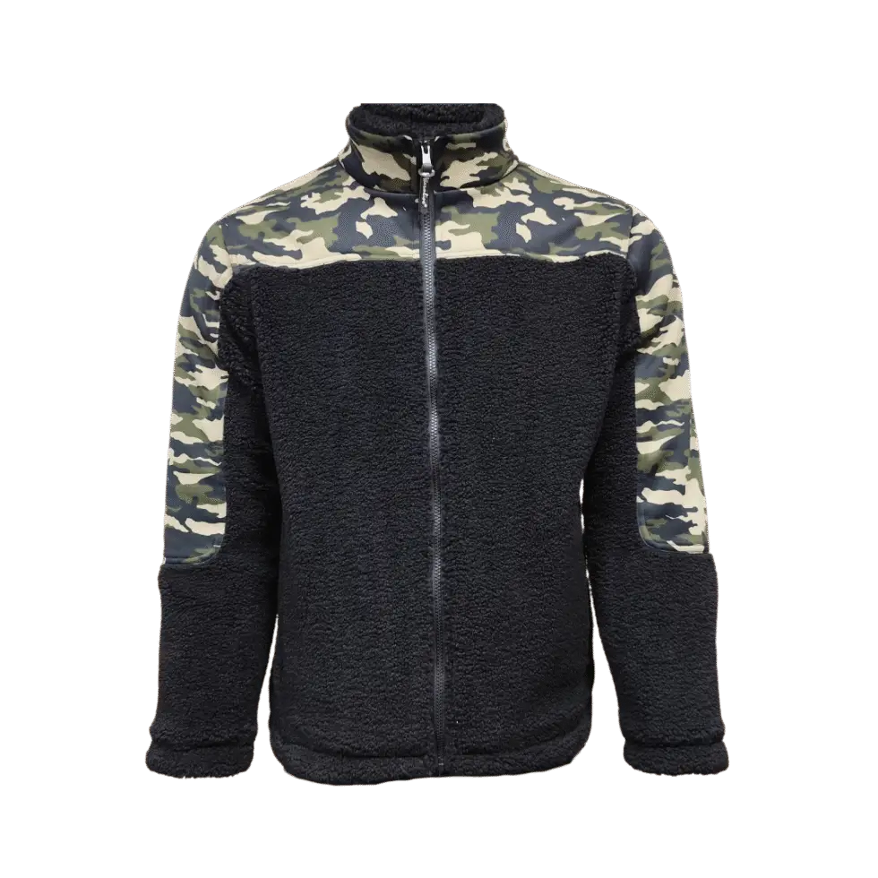 Men's Classic Black Slim-Fit Jacket