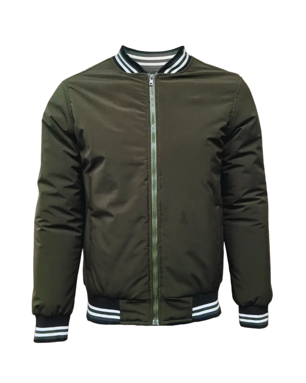 Men's Dark Olive Premium Jacket