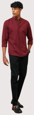 MEN’S MAHROOM ROUND NECH SHIRTS MEN'S MAHROOM ROUND NECH SHIRTS